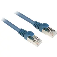 SHARKOON UTP CAT6 Összekötő Kék 25cm 4044951014682