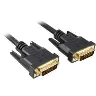 SHARKOON DVI-D Összekötő Fekete 2m 4044951009114