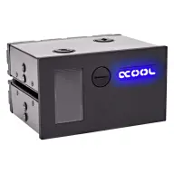 ALPHACOOL 15247 Eisfach - Single Laing D5 - Dual 5.25 Bay Station beépíthető tartály