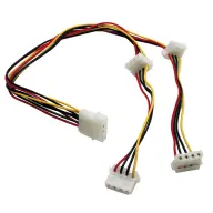 ROLINE Molex Tápkábel Fehér 45cm 11.03.1003-50