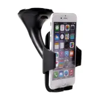 HADRON Autós mobiltelefon tartó 4"-5.5"-os készülékekhez + szivargyújtó töltő