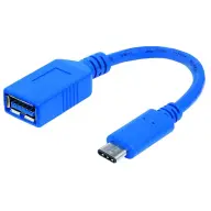 MANHATTAN USB 3.1 Type C USB 3.0 transformator Plava 15cm 353540