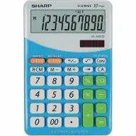 SHARP EL-M332 10 számjegyes számológép kék