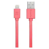 XTREMEMAC USB Lightning Összekötő Piros 1m XCL-USB-73