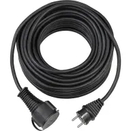 BRENNENSTUHL Quality extension cable of rubber IP44 10m black H05RR-F 3G1.5