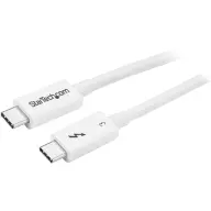 STARTECH Thunderbolt 3 Összekötő Fehér 50cm TBLT34MM50CW