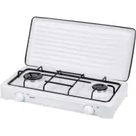 MPM SMILE-KN-02-1K 2 Aragaz alb cu model de trandafiri