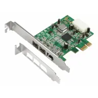 DAWICONTROL DC-FW800 PCIe 3-Port IEEE 1394b FireWire 800 PCI-Express Controller OEM