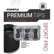 COMPLY Sport Pro for Beats earphones memóriahab fülilleszték fekete