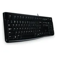 LOGITECH K120 ergonómikus pc billentyűzet USB US Angol kiosztás - fekete OEM
