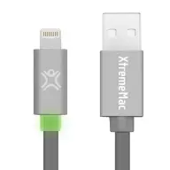 XTREMEMAC USB Lightning Átalakító Szürke 1.2m XCL-FLD-13