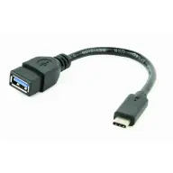GEMBIRD USB 3.0 USB 3.0 Type C Átalakító Fekete 20cm A-OTG-CMAF3-01