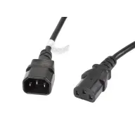 LANBERG IEC Tápkábel Fekete 3m CA-C13E-11CC-0030-BK