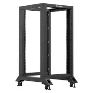 LANBERG 19" 22U Open rack 600x800 black OR01-6822-B