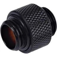ALPHACOOL Double nipple G1/4 outer thread to G1/4 outer thread 10mm - fekete