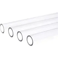 ALPHACOOL 18512 Eisrohr 13/10mm PETG HardTube 80cm - átlátszó 4 darab