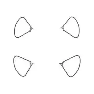 DJI Phantom 4 Part 124 Propeller Guard (Obsidian)