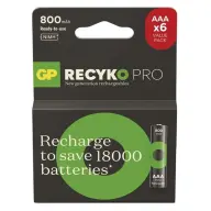 GP ReCyko Pro Micro-Mignon-Akku (AAA) 800mAh 4+2 Stk.