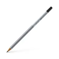 FABER-CASTELL Grafitceruza radírral B háromszögletű Grip 2001