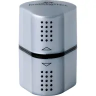 FABER-CASTELL Hegyező háromlyukú Grip 2001 Trio szürke