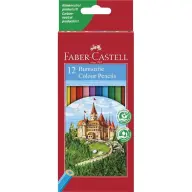 FABER-CASTELL Színes ceruza készlet hatszögletű Classic 12 különböző szín