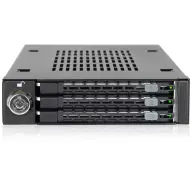 ICYDOCK ToughArmor Triple Bay 2.5” SAS/SATA HDD & SSD Mobile Rack For External 3.5” Drive Bay