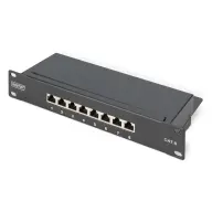 DIGITUS 1U 10" 8 Port Cat6 Patch Panel DN-91608S