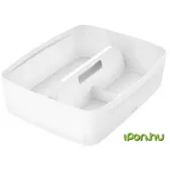 LEITZ Rendszerező tálca fogantyúval nagy MyBox fehér