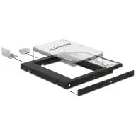 DELOCK Notebook SATA 5.25" frame for 1 x 2.5" SATA SSD/HDD 9.5 mm