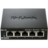 D-LINK DGS-105 5-Port Gigabit Unmanaged Desktop Switch