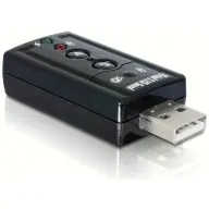 DELOCK 61645 7.1 csatornás USB-hangkártya