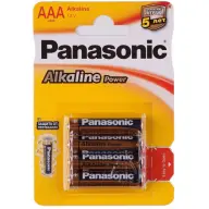 PANASONIC Alkaline power mikro Stift Element (AAA) 4pcs