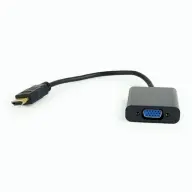 GEMBIRD HDMI VGA/D-Sub transformator Crno 15cm A-HDMI-VGA-04