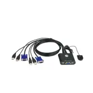 ATEN CS22U 2-Port USB VGA Cable KVM Switch