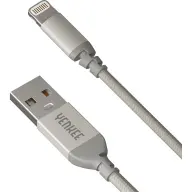 YENKEE USB Lightning Töltő/adatkábel Ezüst 1m YCU 611 SR