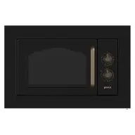 GORENJE BM235CLB Mikrohullámú sütő grillel beépíthető 800W / 1100W 23 L fekete