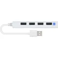 SPEEDLINK SNAPPY SLIM USB HUB 4-PORT fehér