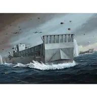 TRUMPETER 1/72 USN LCM 3 II világháborús kétéltű katonai szállító jármű modell