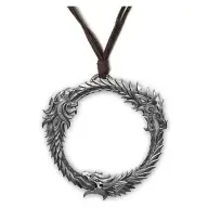 GAYA The Elder Scrolls Online Ouroboros logó nyaklánc