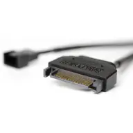 NOCTUA SATA PSU 2/3/4 pin power cable Black 30cm NA-SAC5