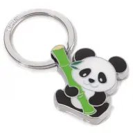 TROIKA Bamboo Panda kulcstartó