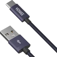 YENKEE USB 2.0 Type C Átalakító Fekete-Lila 2m YCU 302 BE