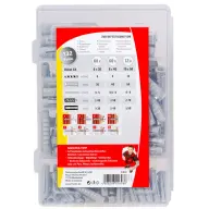 FISCHER 41648 Meister-Box SX anchor box (132 pcs)