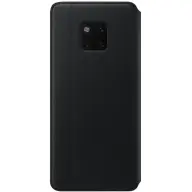 HUAWEI Mate 20 Pro HUAWEI tok álló bőr hatású FLIP kártyazseb FEKETE