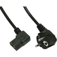AKYGA 230V IEC power cable Black 1.5m AK-PC-02A