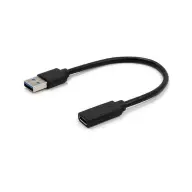GEMBIRD USB 3.1 USB 3.1 Type C Átalakító Fekete 10cm A-USB3-AMCF-01
