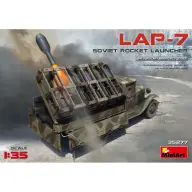 MINIART 1/35 Szovjet rakéta kilövő LAP-7 katonai jármű modell