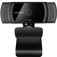 CANYON Full HD live streaming Webcam fekete