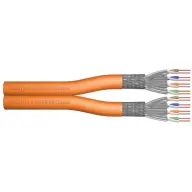 DIGITUS CAT7 Összekötő Narancssárga 100m DK-1743-VH-D-1