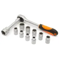 HANDY 10857B dugókulcs készlet 12 db 1/2" 10-24 mm